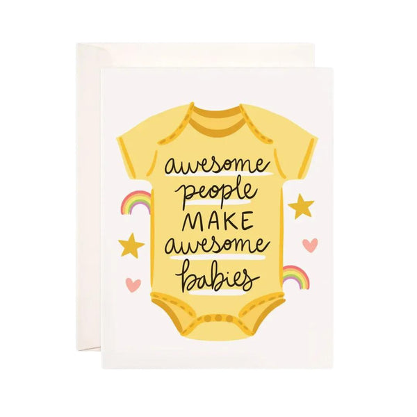 BWS* Awesome Babies Card - - Cards - Feliz Modern