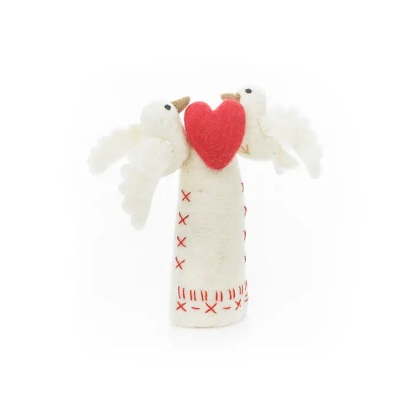 FSG Dove Felt Tree Topper - - Christmas - Feliz Modern