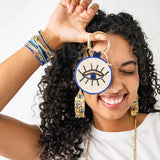 IKA Evil Eye and Heart Bag Charm