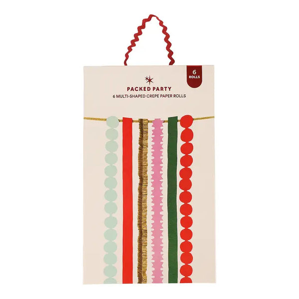 PPA Merry & Bright Party Streamers - - Party Supplies - Feliz Modern