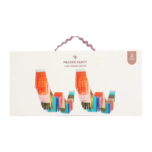 *PPA Big Frill Garland Fringe Canopy - - Party Supplies - Feliz Modern