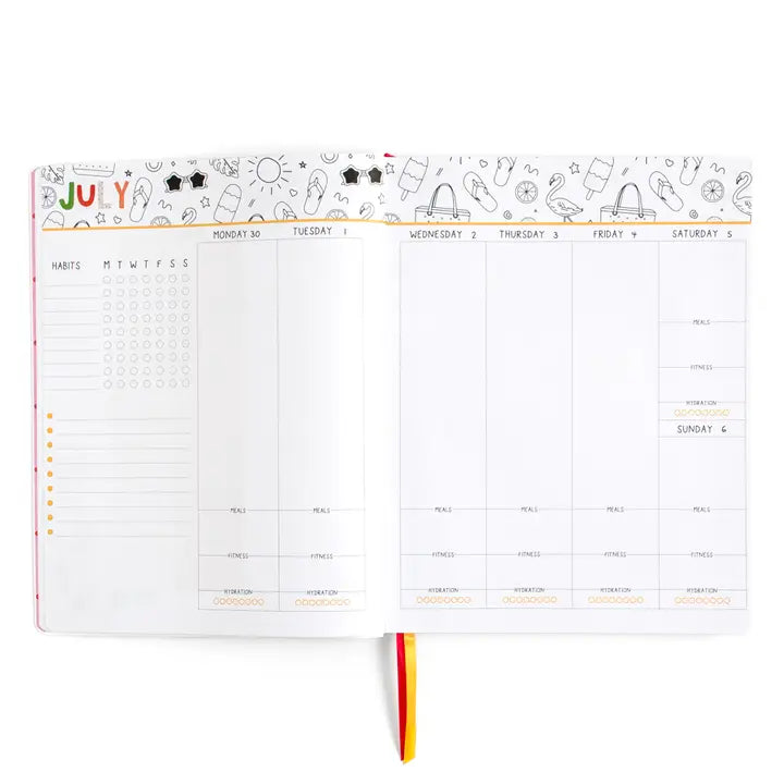 CLLDL Coquette Bows Planner - - Office & Stationery - Feliz Modern