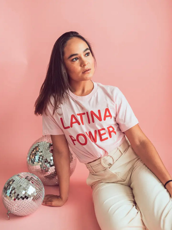 JZD Latina Power Adult Tee - - Clothing - Feliz Modern