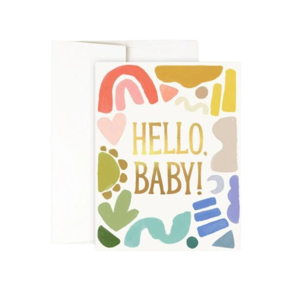 IDL Baby Shapes Card -  - Cards - Feliz Modern