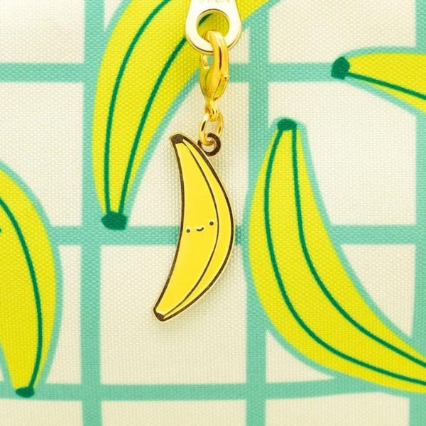ILOE Banana Zipper Charm -  - Keychains - Feliz Modern