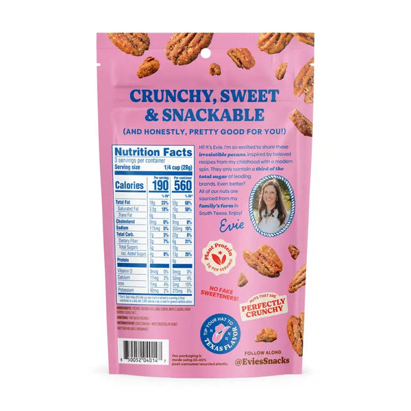 EVSK Sweet & Salty Candied Pecans - - Treats - Feliz Modern