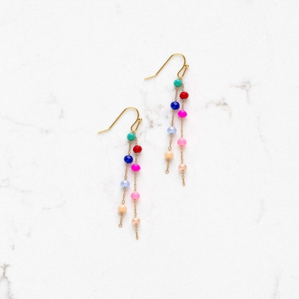 STAS Beaded Rainbow Earring -  - Earrings - Feliz Modern