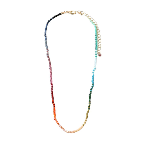 STAS Chakra Crystal Beaded Necklace -  - Necklaces - Feliz Modern