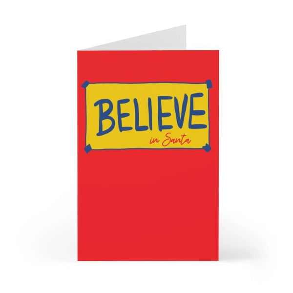 RIFR Believe In Santa Card -  - Christmas - Feliz Modern