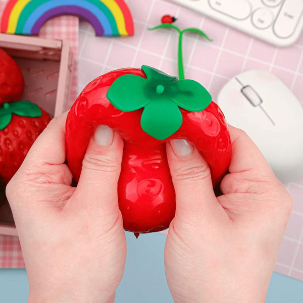 KSC Strawberry Squishy Toy -  - Games - Feliz Modern