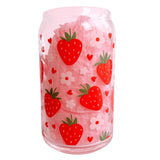 GHD Strawberry Glass Cup -  - Drinkware - Feliz Modern