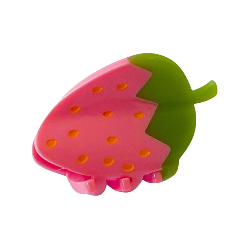 JLMNS Mini Pink Strawberry Hair Clip -  - Hair Accessories - Feliz Modern