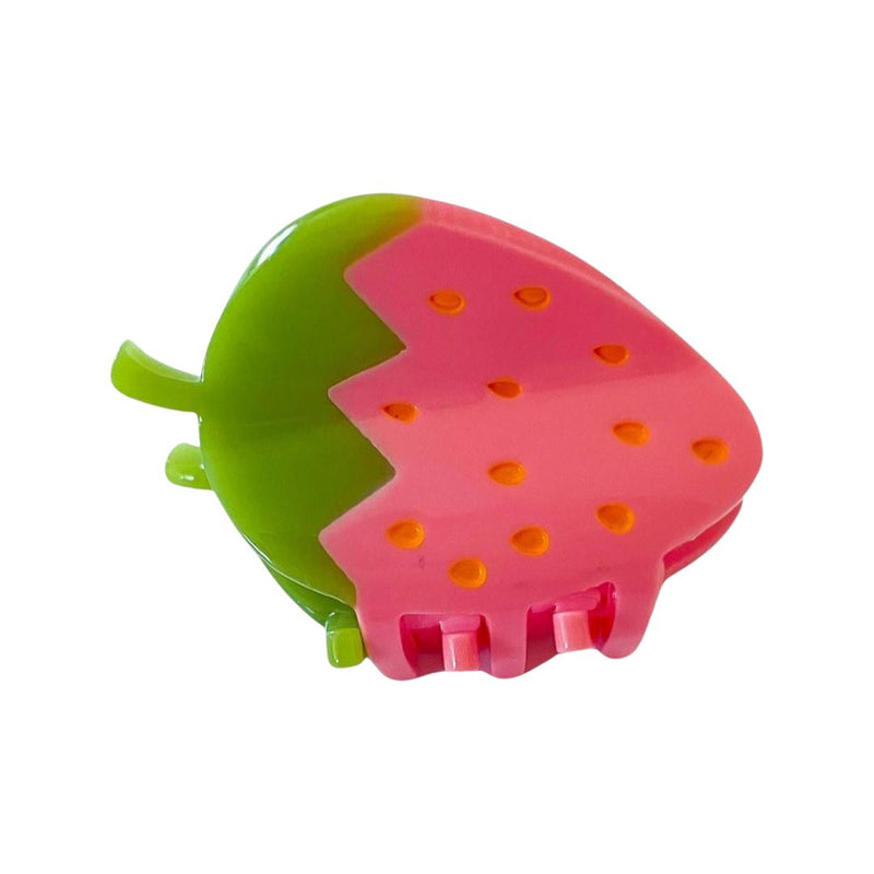 JLMNS Mini Pink Strawberry Hair Clip -  - Hair Accessories - Feliz Modern