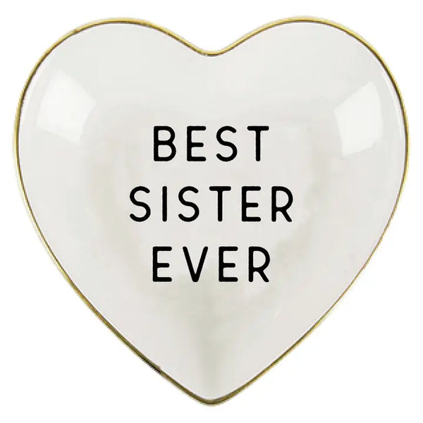 SOSS Sister Heart Trinket Tray - - Trays - Feliz Modern