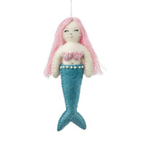 SRVI Aqua Mermaid Ornament - - Christmas - Feliz Modern