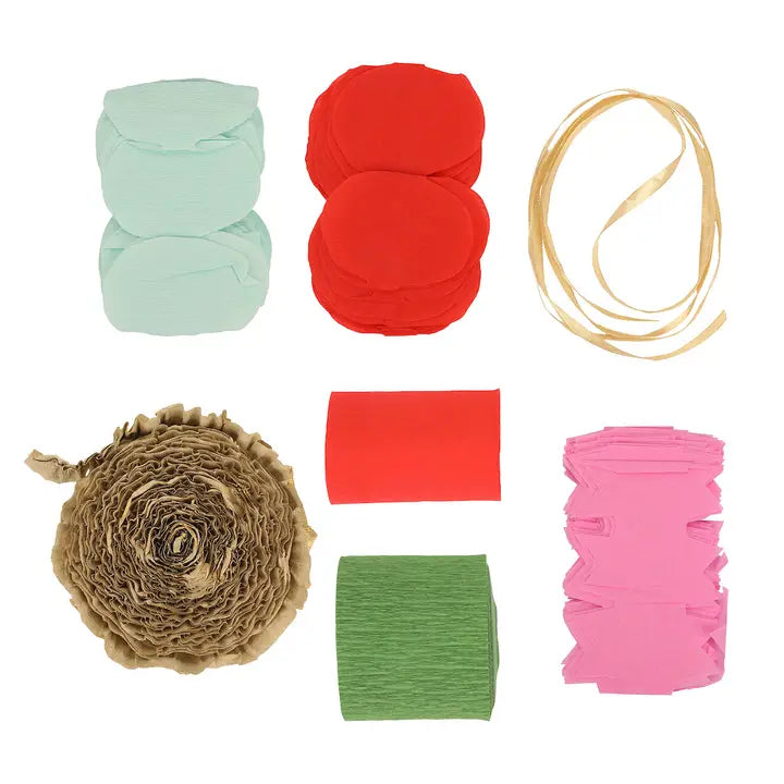 PPA Merry & Bright Party Streamers - - Party Supplies - Feliz Modern