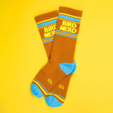 GBP Bird Nerd Ribbed Gym Socks -  - Socks - Feliz Modern
