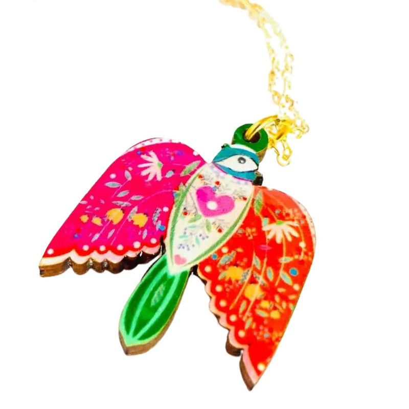RRP Large Bird Pendant Necklace -  - Necklaces - Feliz Modern
