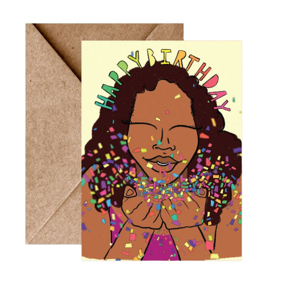 MPG Happy Birthday Confetti Card -  - Cards - Feliz Modern