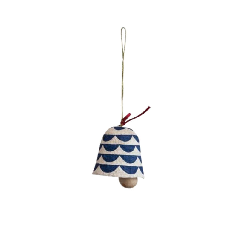 CCO* Festive Bell Ornaments - Blue Bell - Christmas - Feliz Modern