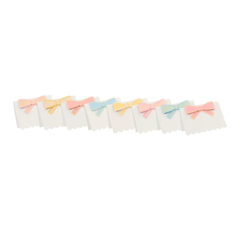 MM Pastel Bow Place Cards -  - Party Supplies - Feliz Modern