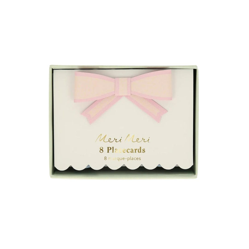 MM Pastel Bow Place Cards -  - Party Supplies - Feliz Modern
