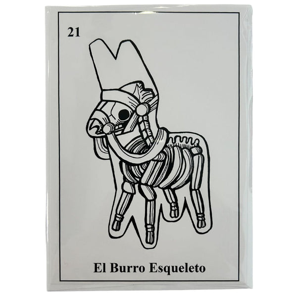 SYMT El Burro Esqueleto Print - 5x7 Print -  - Art - Feliz Modern