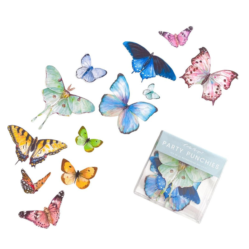 CMMT Rainbow Butterfly Party Punchies -  - Party Supplies - Feliz Modern