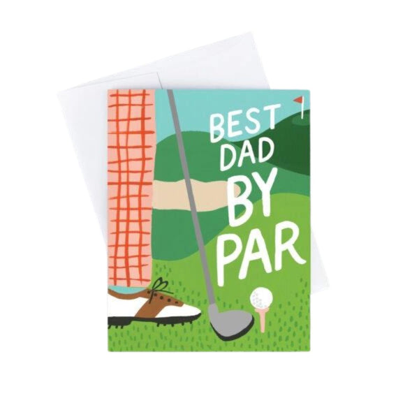 IDL Best Dad By Par Card -  - Cards - Feliz Modern