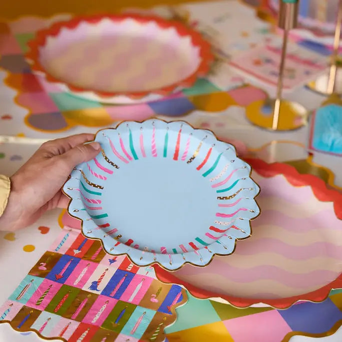 PPA Birthday Wishes Dessert Plate Set - - Party Supplies - Feliz Modern