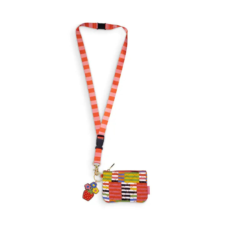 BAN Stripe I.D. Lanyard
