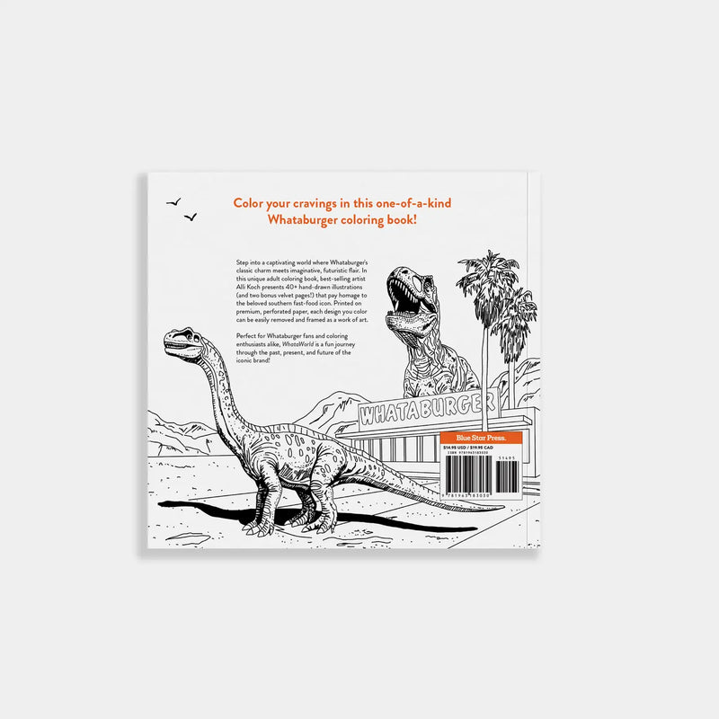 BSP Whataworld Adult Coloring Book - - Books - Feliz Modern
