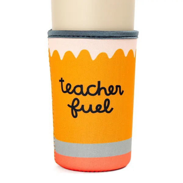 CLLDL Pencil Drink Sleeve - Teacher Fuel - Drinkware - Feliz Modern