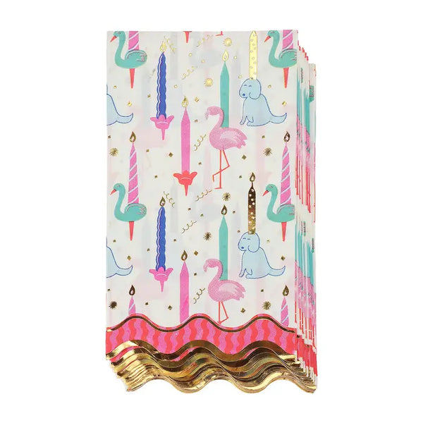 PPA Candles Guest Napkin Set - - Party Supplies - Feliz Modern