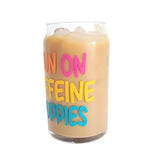 CATH Caffeine & Puppies Glass -  - Drinkware - Feliz Modern