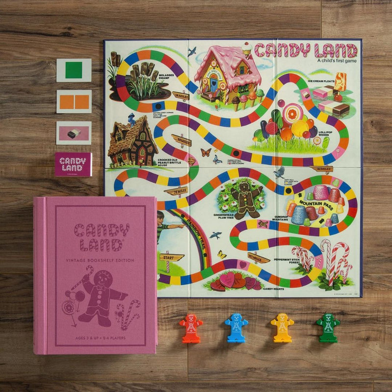 WSGC Vintage CandyLand Game Bookshelf Edition -  - Games - Feliz Modern