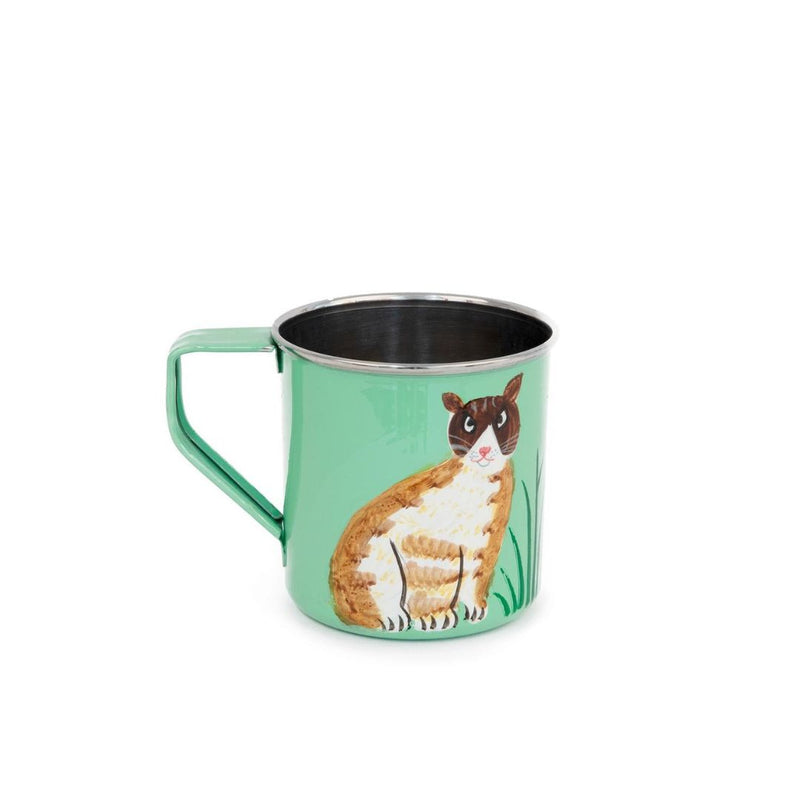 HLFR Colorful Cat Mugs - Green - Drinkware - Feliz Modern