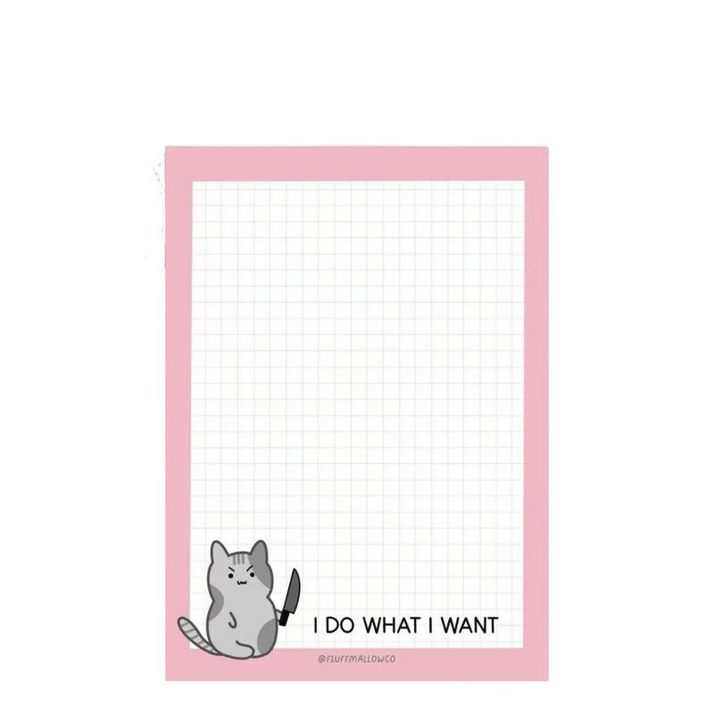 FFMW Crazy Cat Notepad -  - Office & Stationery - Feliz Modern