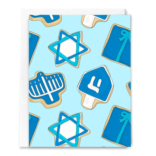 SAGO Hanukkah Cookies Card - - Christmas - Feliz Modern