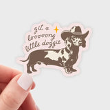 YRNL Little Doggie Sticker - - Stickers - Feliz Modern