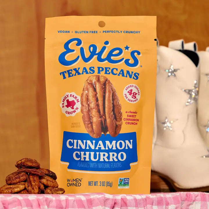 EVSK Cinnamon Churro Candied Pecans