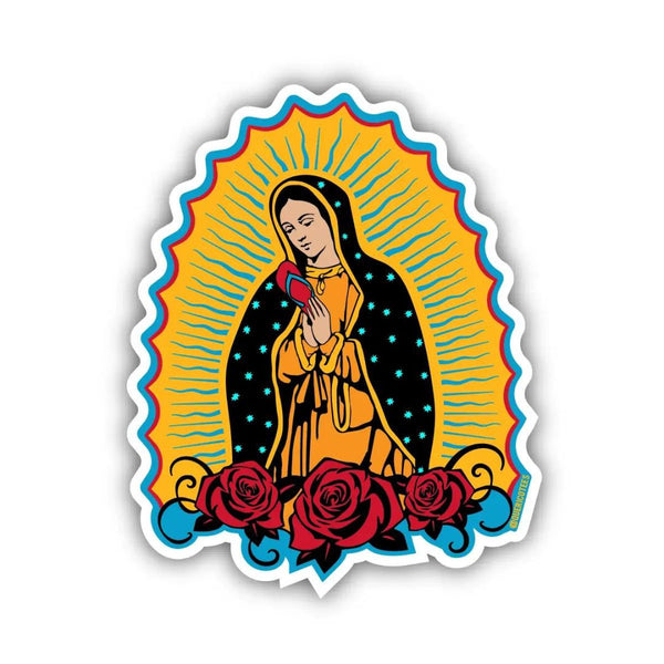 QRIC La Chancla De Guadalupe Sticker -  - Stickers - Feliz Modern