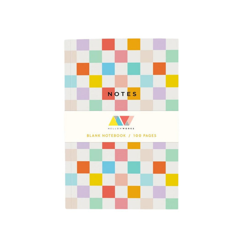MLLW Rainbow Checkerboard Notebook -  - Office & Stationery - Feliz Modern