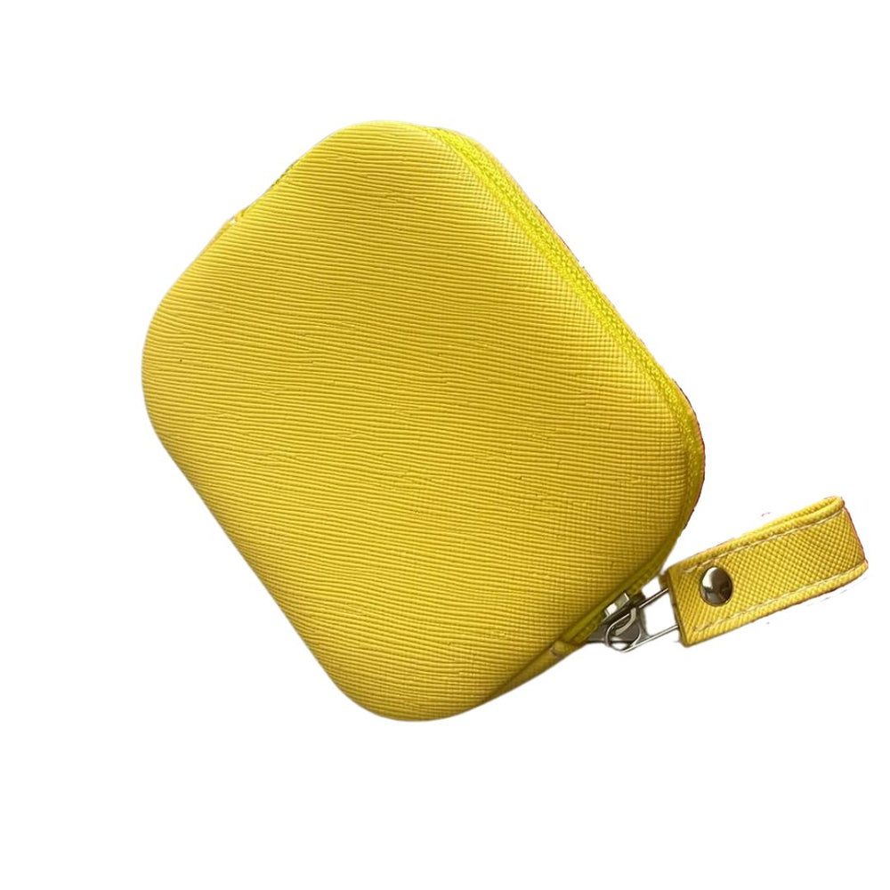 VIVG Yellow Chiclets Coin Purse