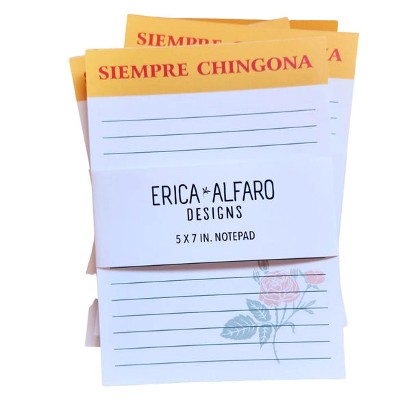 EAD Siempre Chingona Notepad -  - Office & Stationary - Feliz Modern