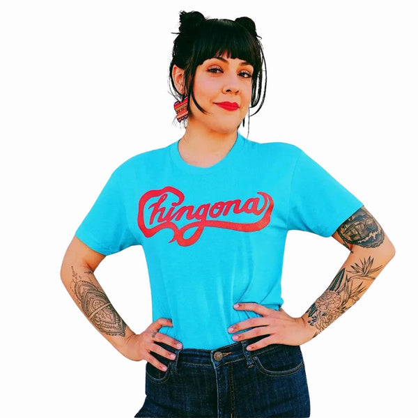MIVA Turquoise Chingona Shirt
