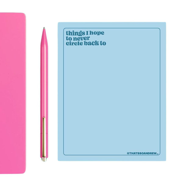 THSA Circle Back Notepad -  - Office & Stationery - Feliz Modern