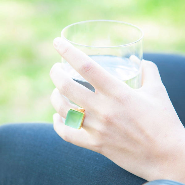 SGRJ Clear Antique Ring - - Accessory - Feliz Modern