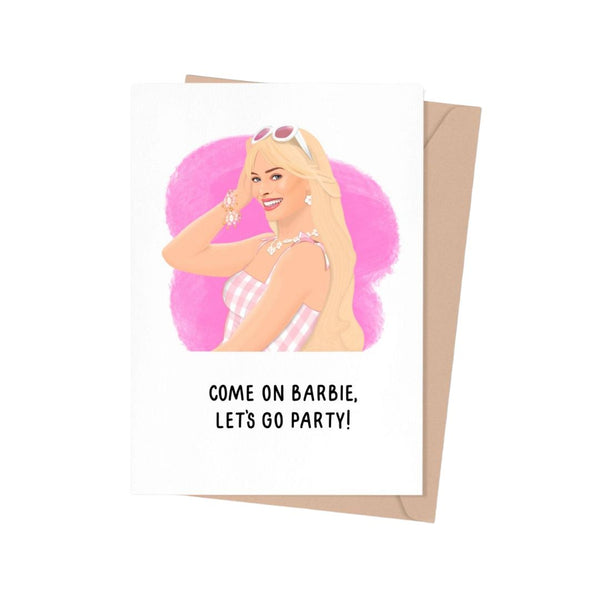 SPTRM* Let's Go Party Card - - Cards - Feliz Modern