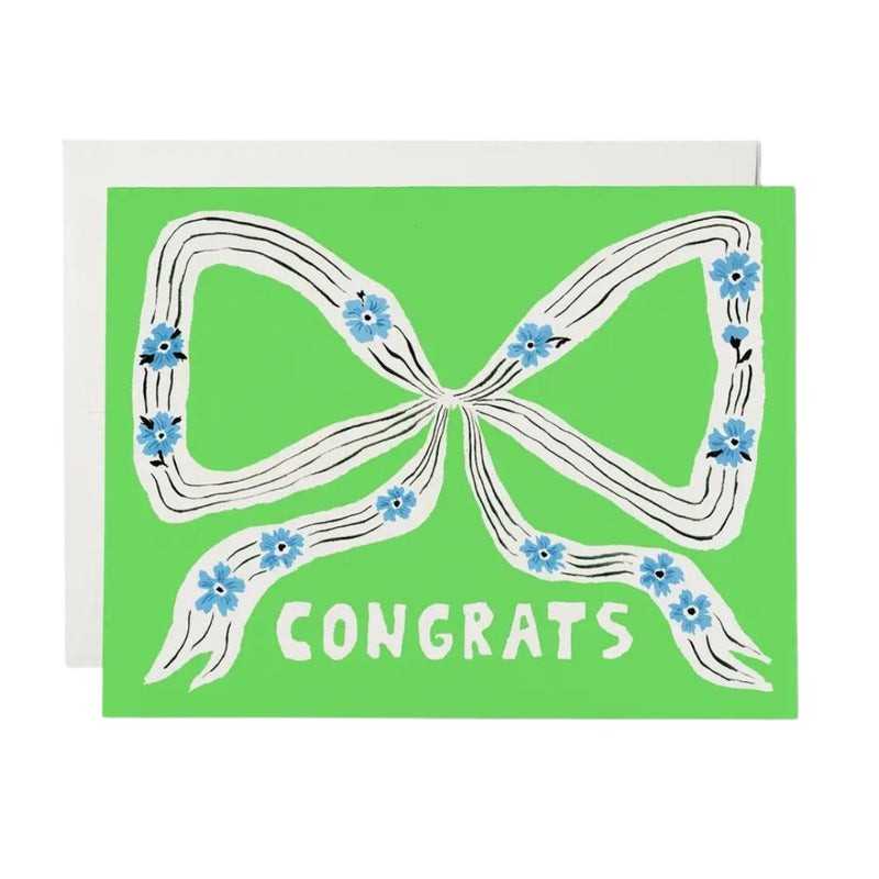 RCC Congrats Bow Card -  - Cards - Feliz Modern